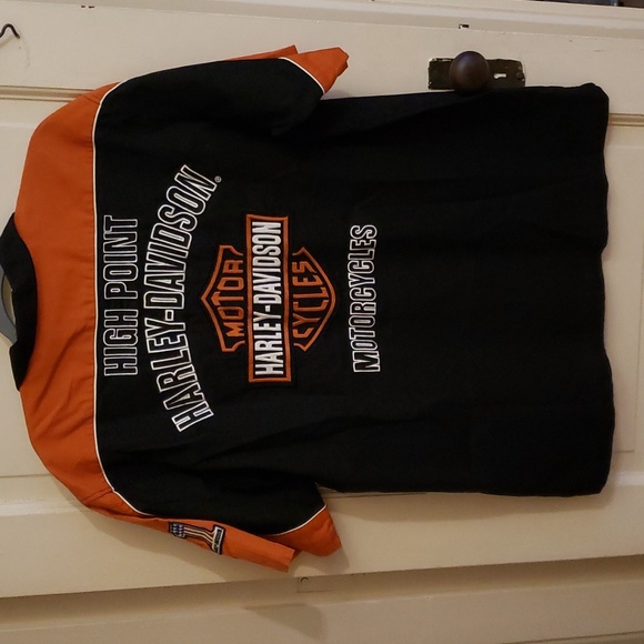 Mens button up XL Harley Davidson shirt - Picture 6 of 6